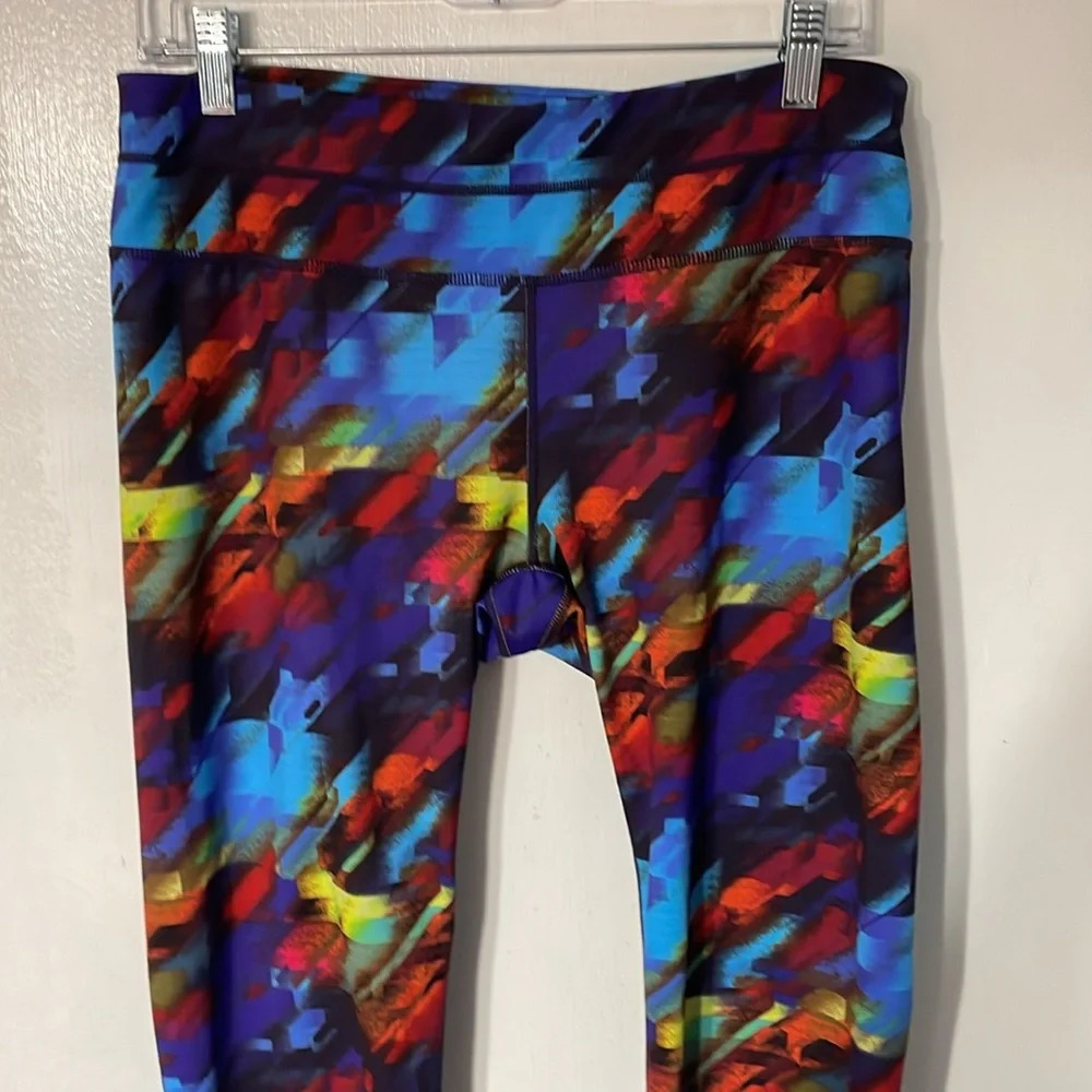 Athleta color burst sonar leggings - Picture 4 of 8